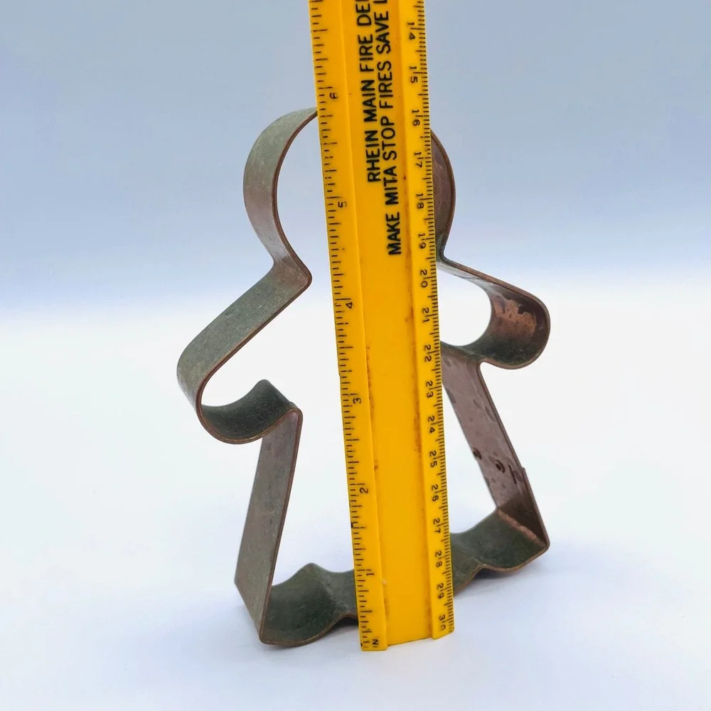 Large Copper Cookie Cutter‎ - Christmas #1